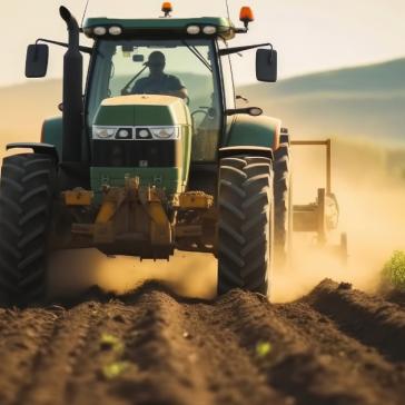Traktor, Landwirtschaft, Bauernproteste